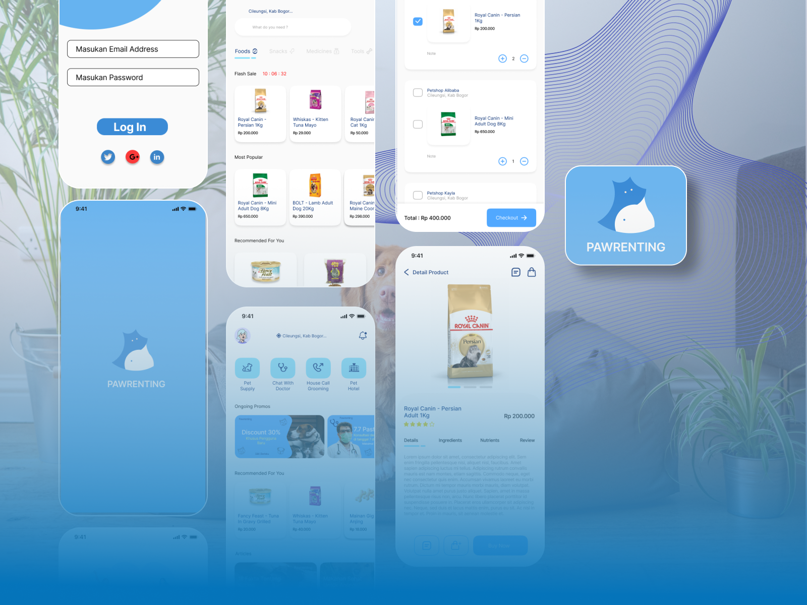 Pawrenting: Your All-in-One Pet Care Mobile App (Harisenin.com)