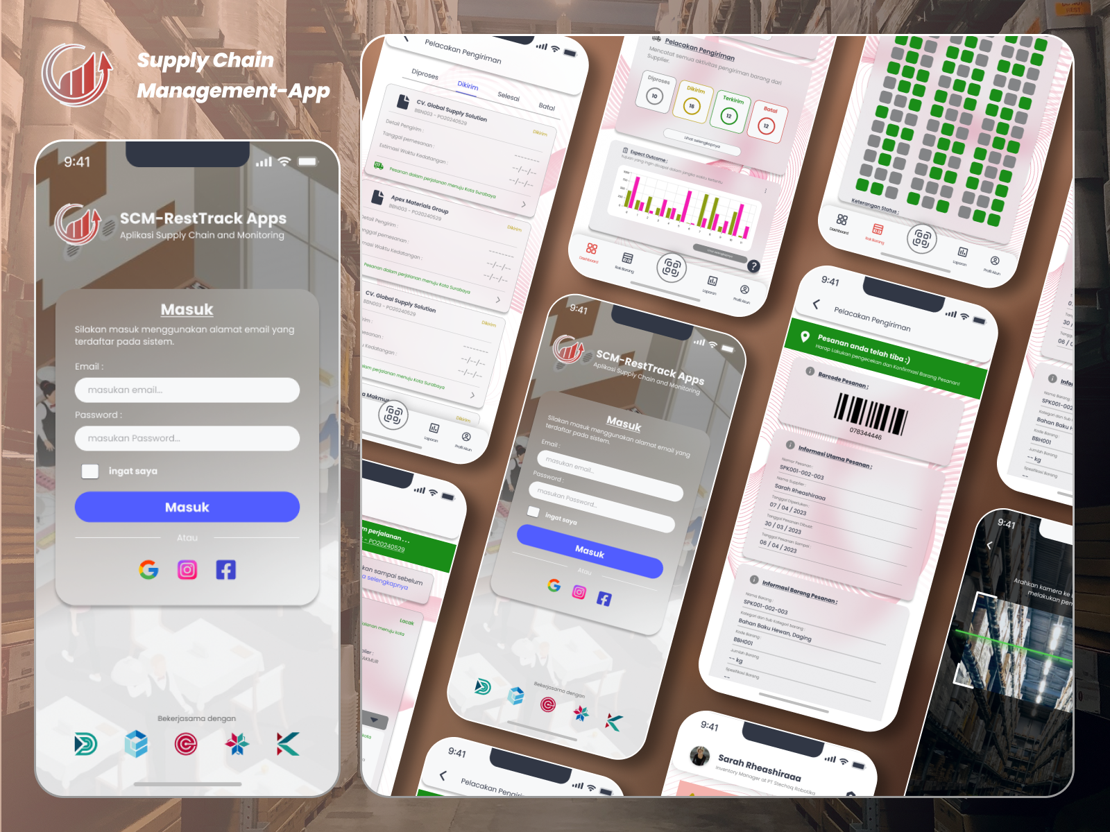 SCMRestrack: Mobile Supply Chain Management App (MSIB Batch #6)